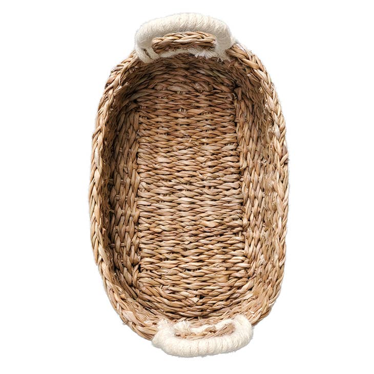 Handwoven Savar Oval Bread Basket