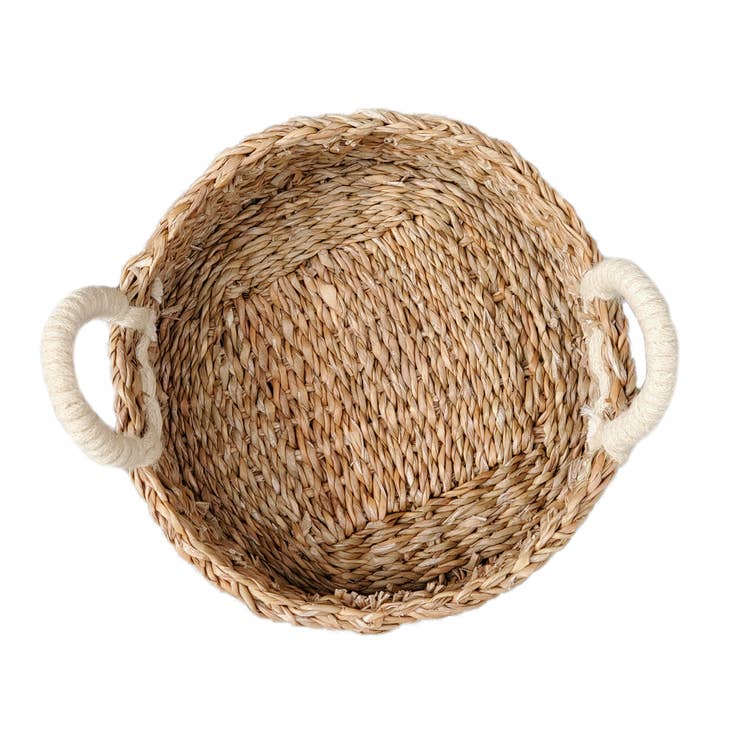 Handwoven Savar Oval Bread Basket